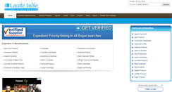 Desktop Screenshot of locateindia.com