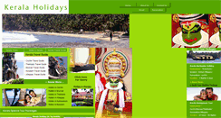 Desktop Screenshot of keralaholidays.locateindia.com