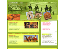 Tablet Screenshot of northindiatours.locateindia.com